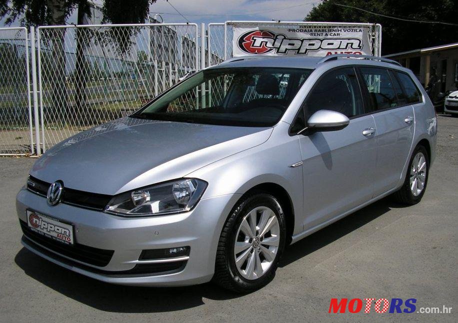 2014' Volkswagen Golf VII 1,6 Tdi Bmt photo #2
