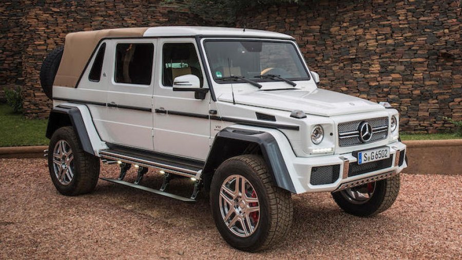 Mercedes-Maybach G650 Landaulet fetches record $1.4 million at auction