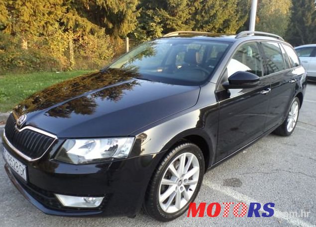 2014' Skoda Octavia Combi 1,6 Tdi photo #1