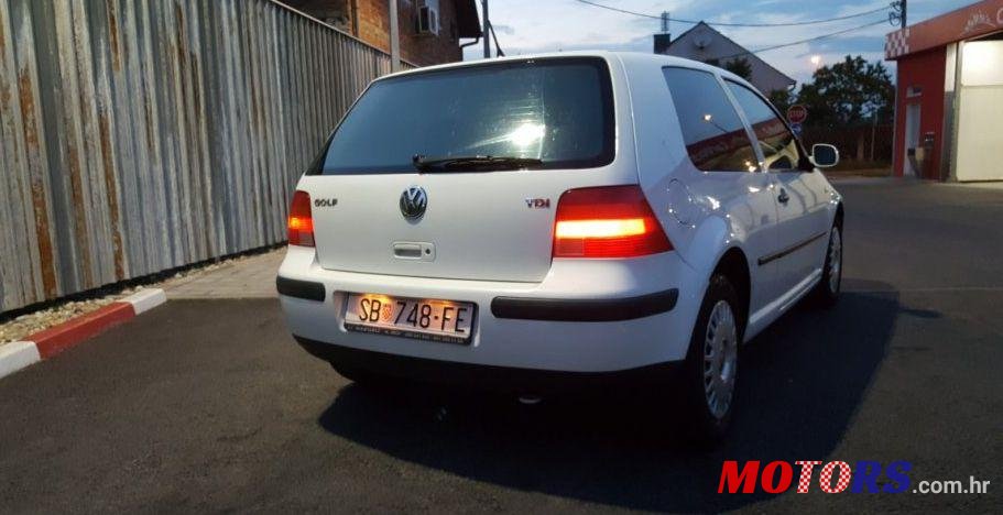 2000' Volkswagen Golf IV 1,9 Tdi photo #3