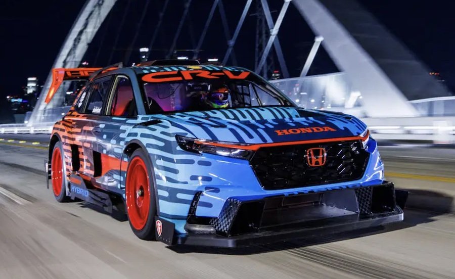 Honda predstavila trkaći CR-V Hybrid Racer; Hibridni bolid za NTT Indycar seriju