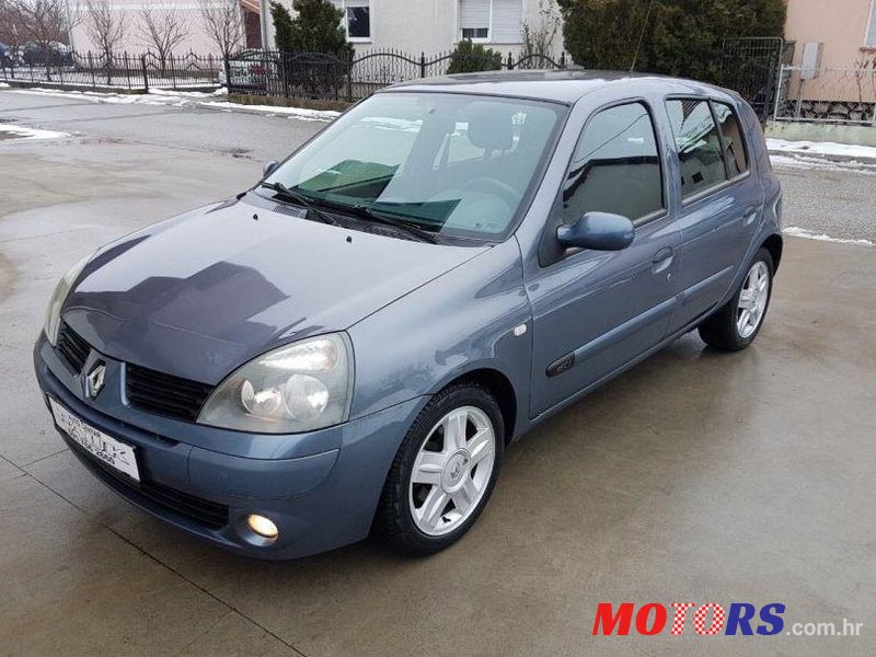 2005' Renault Clio 1,5 Dci photo #1