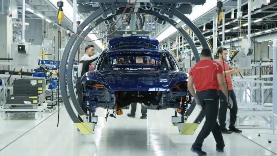 Hundreds Of Audi Employees Reinforce Porsche To Produce More Taycans