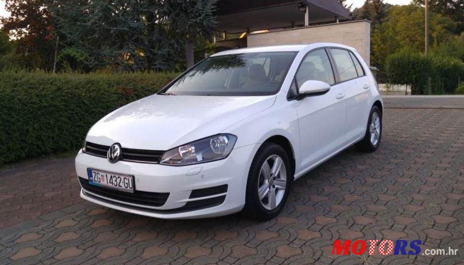2014' Volkswagen Golf VII 1,6 Tdi Bmt photo #1