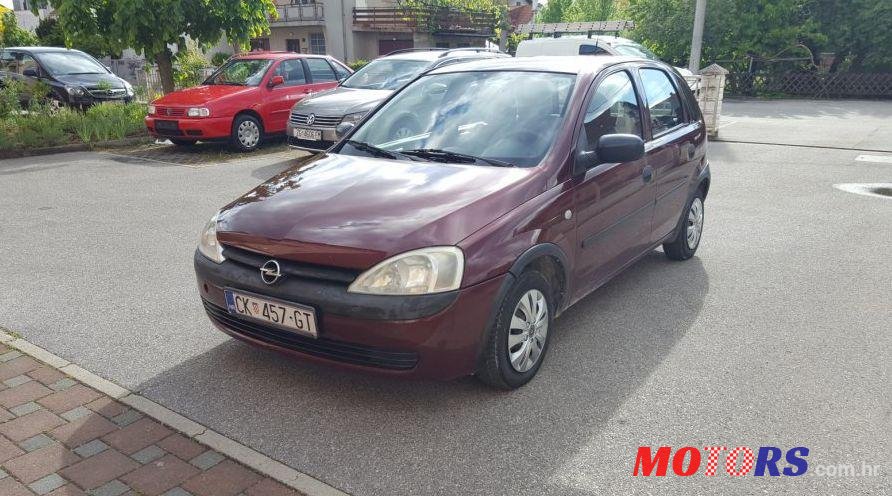 2002' Opel Corsa Club 1,2 16V photo #1
