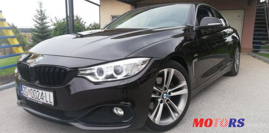 2015' BMW Serija 4 Coupe 420D Sport photo #1