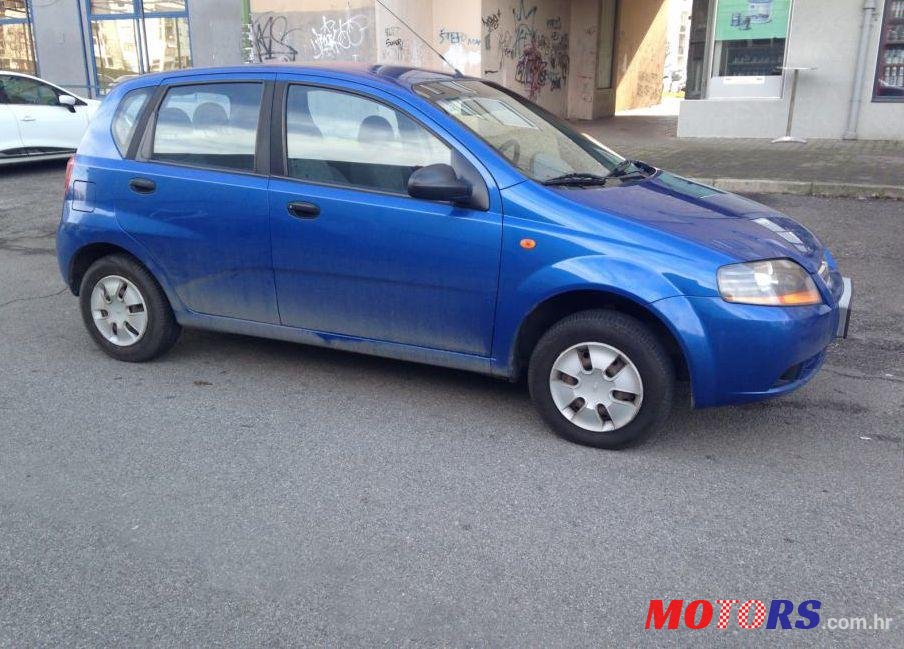 2005' Chevrolet Aveo 1.2 photo #1