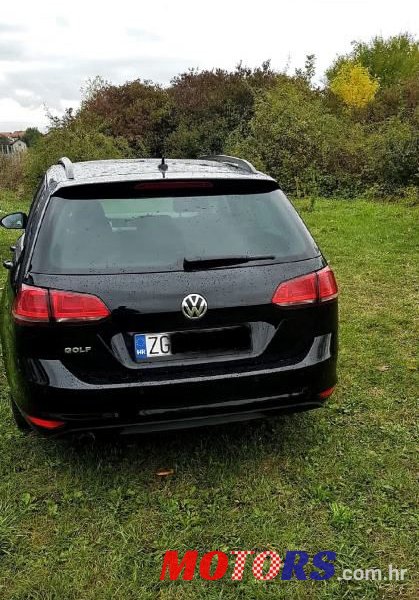 2014' Volkswagen Golf 7 Variant photo #4