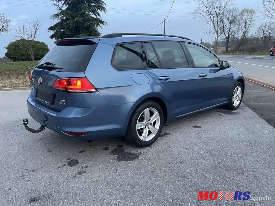 2013' Volkswagen Golf VII 1,6 Tdi Bmt photo #6