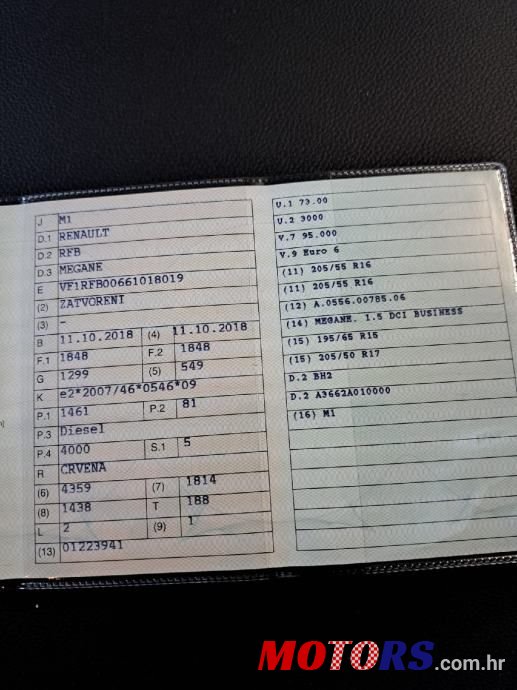 2018' Renault Megane Dci photo #2