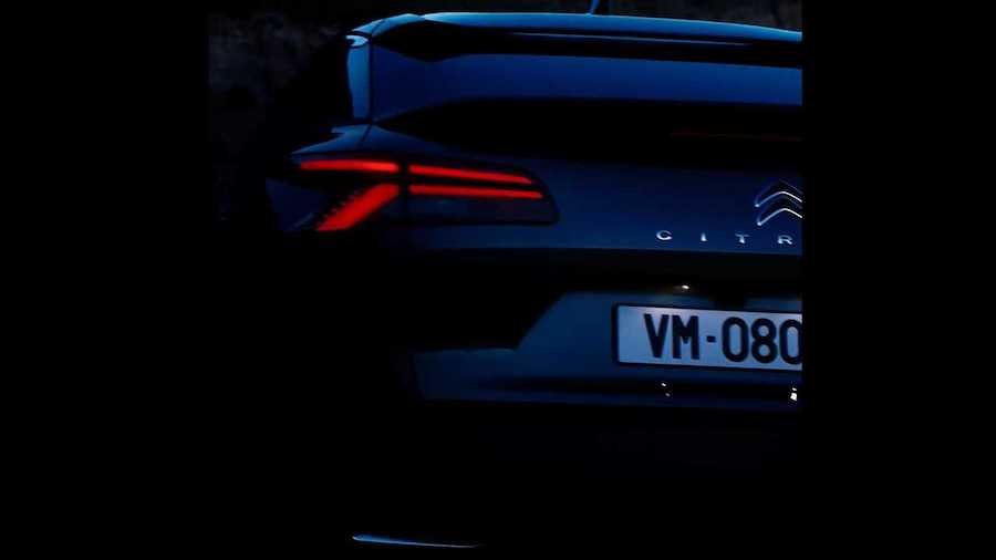 2022 Citroen C5 Teases Quirky Styling Ahead Of April 12 Premiere
