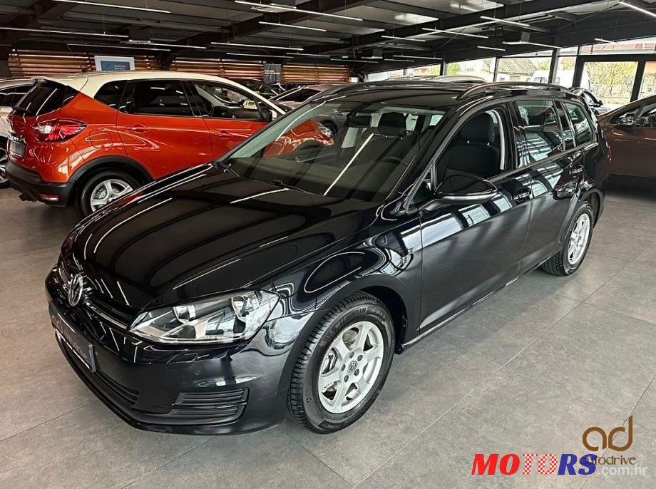 2014' Volkswagen Golf 7 1,6 Tdi Bmt photo #1