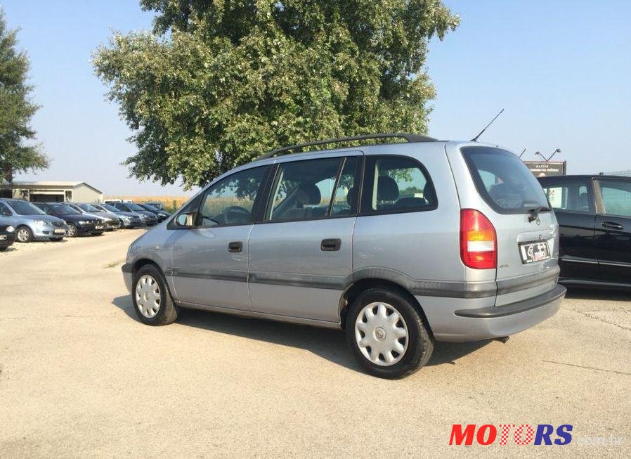 2002' Opel Zafira 2,0 Dth photo #1