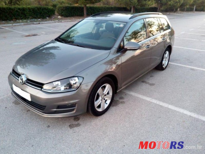 2014' Volkswagen Golf VII Variant photo #1