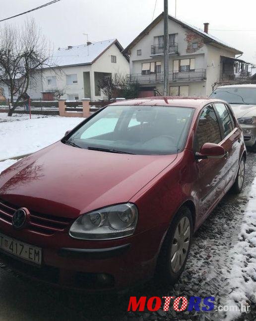 2004' Volkswagen Golf V 1,9 Tdi photo #2