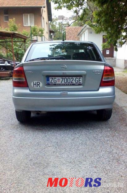 2001' Opel Astra 1,4 photo #1