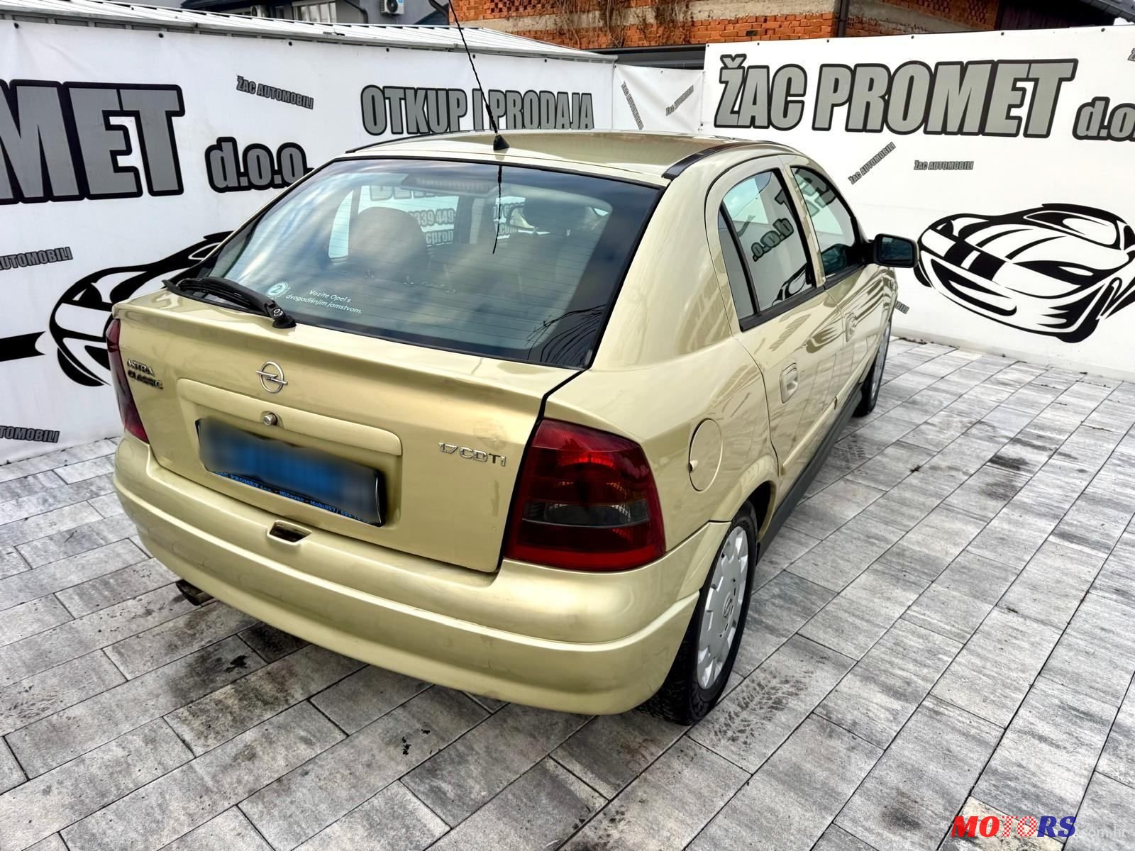 2005' Opel Astra 1,7 Cdti photo #3