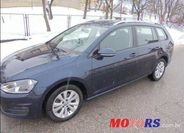 2014' Volkswagen Golf Vii Variant 1,6 Tdi photo #1