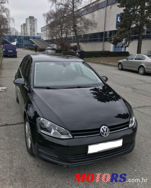 2013' Volkswagen Golf VII 1,6 Tdi Bmt photo #1