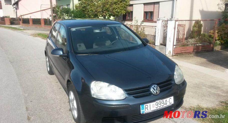 2004' Volkswagen Golf V 1,9 Tdi photo #1