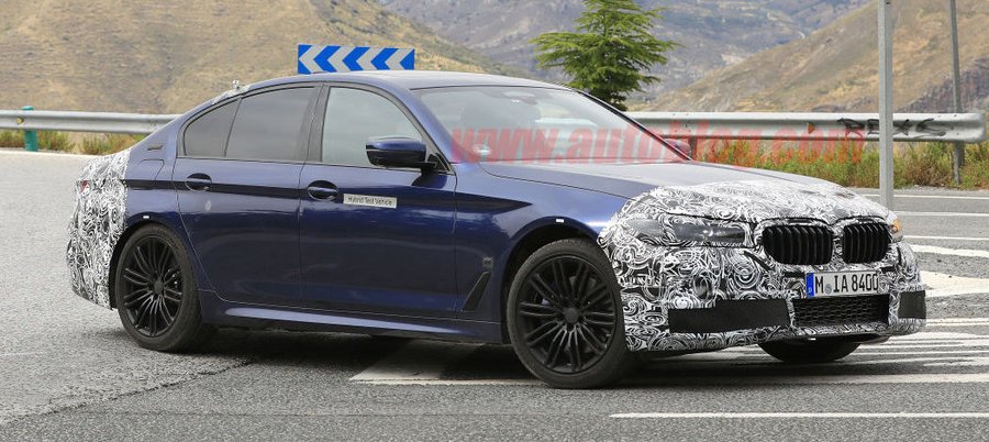BMW 5 Series facelift has a surprise: a reasonably sized grille
