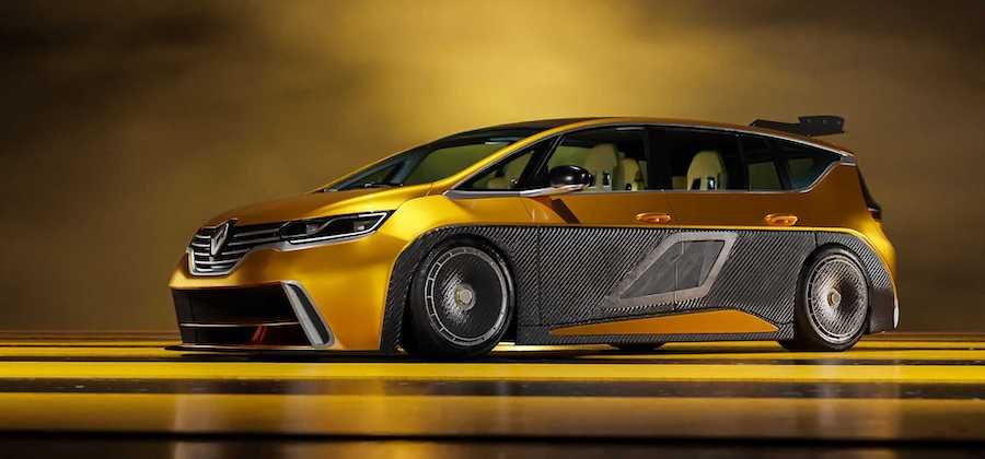 Renault Espace F1 Revival Rendering Says No To Boring Minivans