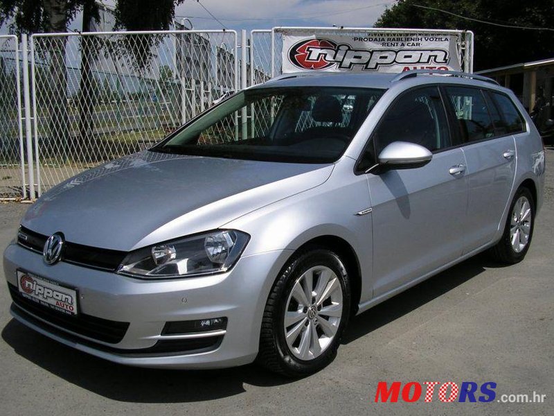 2014' Volkswagen Golf VII 1,6 Tdi Bmt photo #2