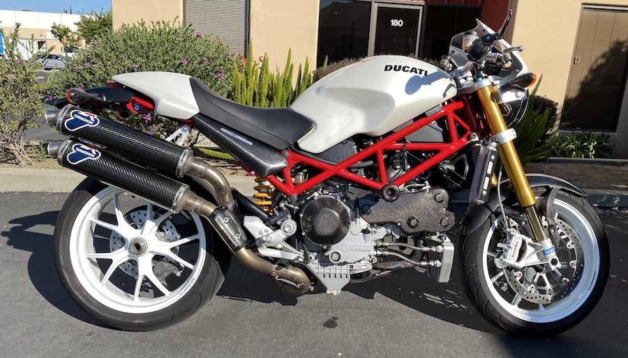 Original-Owner 2007 Ducati Monster S4RS Hits the Auction Block in All Its Glory