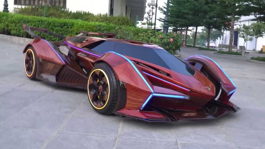 Drivable Lamborghini Vision GT Is Part Wood, Part Steel, All Awesome