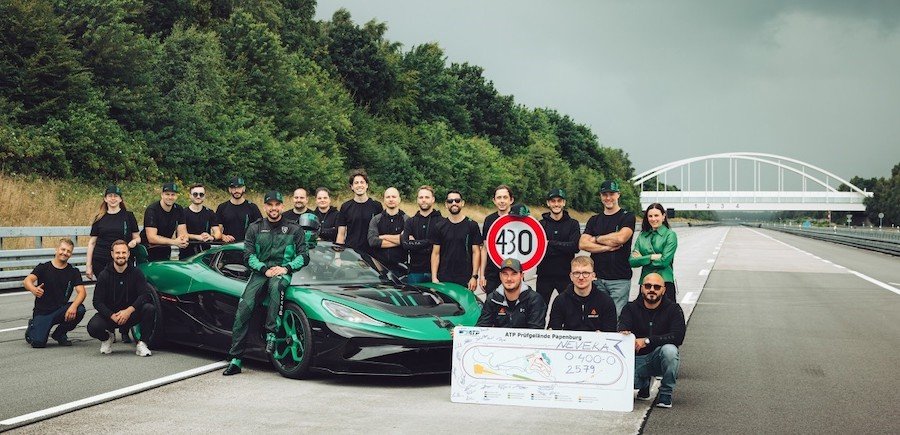 Rimac Nevera R tops 268mph to become world's fastest EV