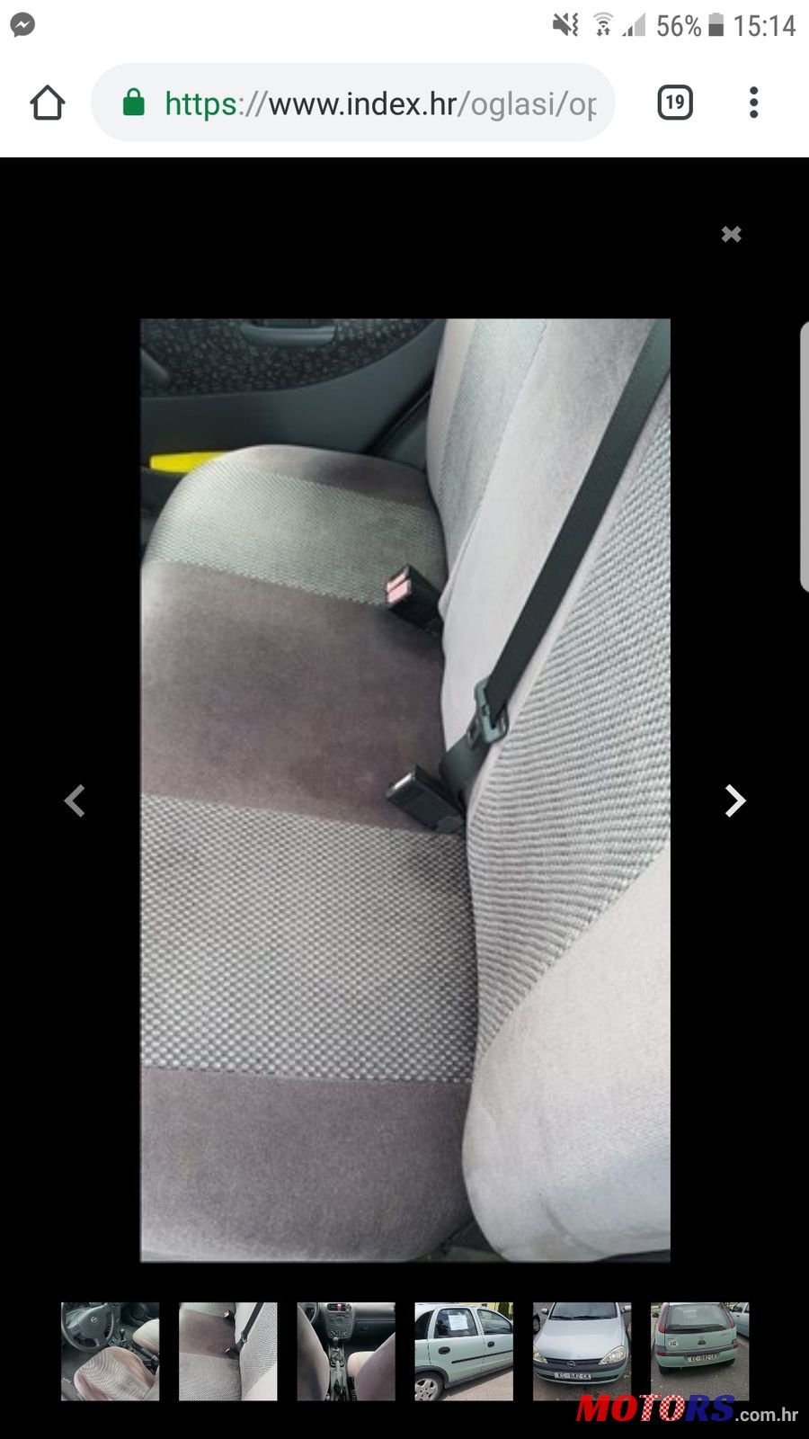 2002' Opel Corsa Opel corsa elegance 1.2 16V photo #3