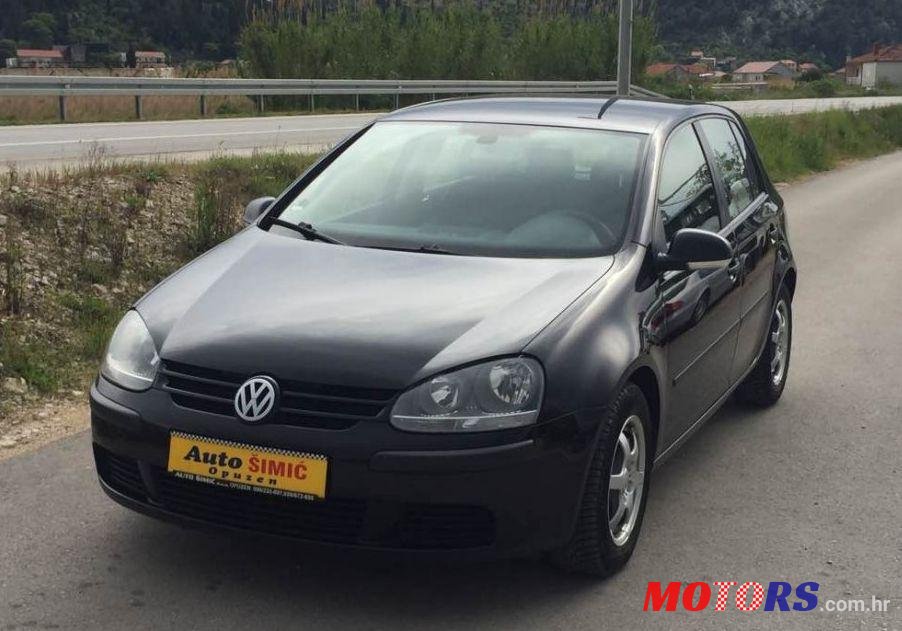 2004' Volkswagen Golf V 1,9 Tdi photo #1