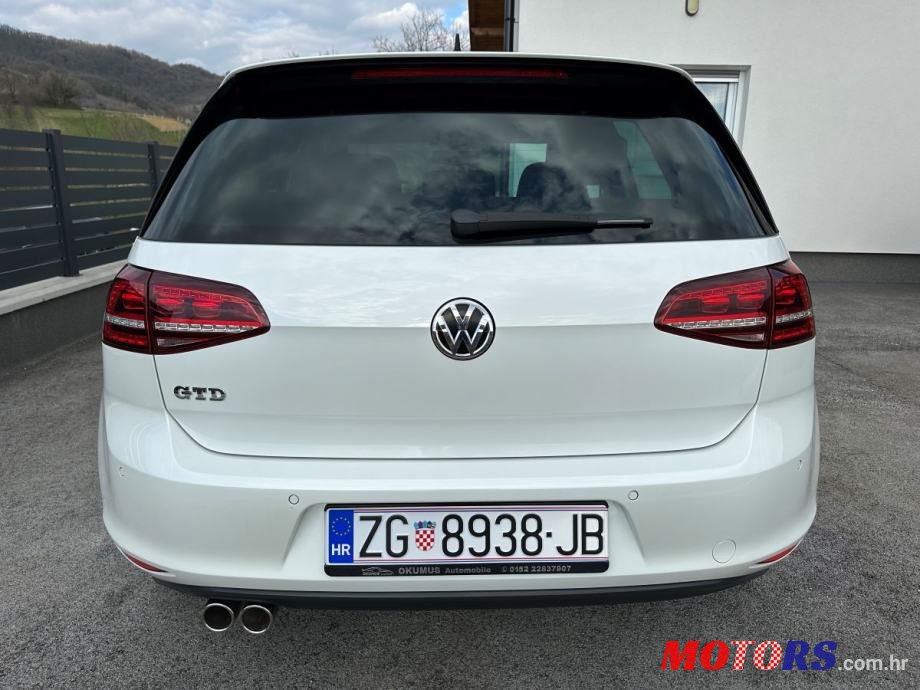 2014' Volkswagen Golf 7 Gtd photo #6