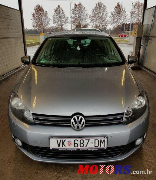 2010' Volkswagen Golf VI 1,6 Tdi photo #2