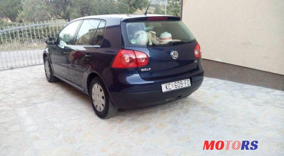 2006' Volkswagen Golf V 1,9 Tdi photo #1