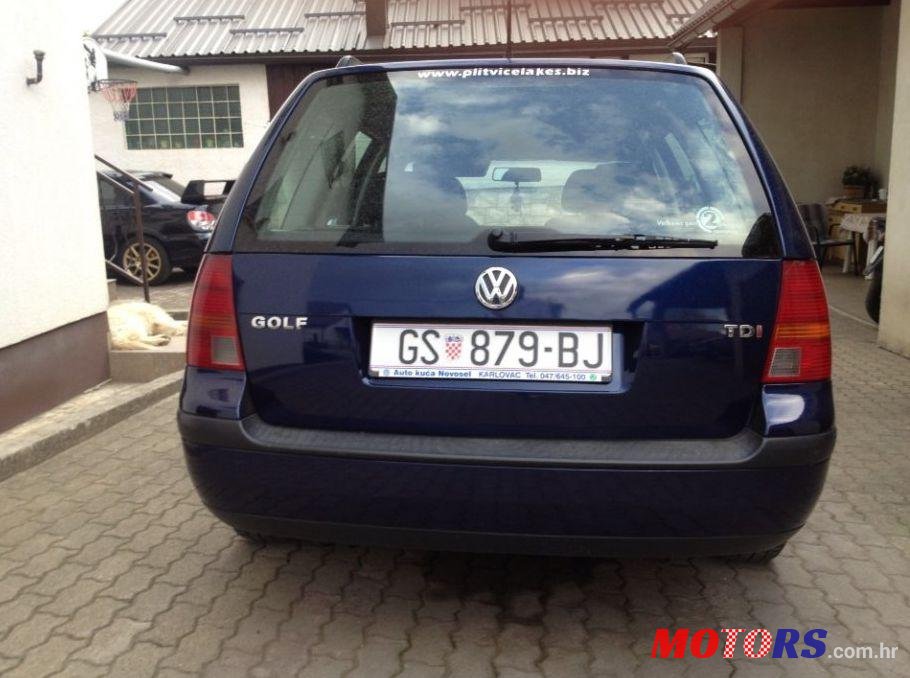 2003' Volkswagen Golf Iv Variant 1,9 Tdi photo #1