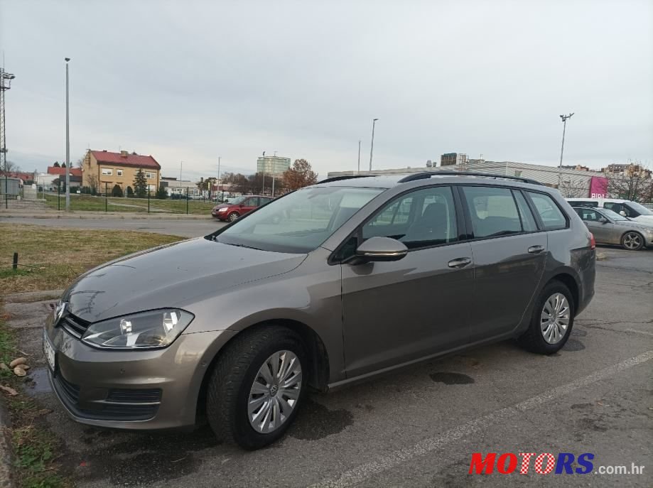 2014' Volkswagen Golf 7 Variant photo #1