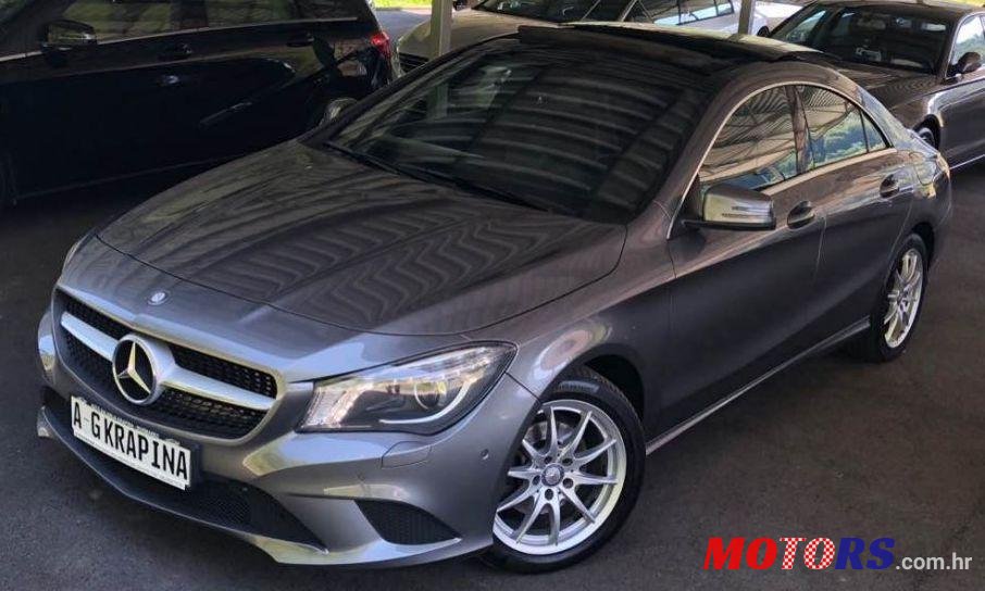 2014' Mercedes-Benz Cla Klasa 180 Cdi photo #1