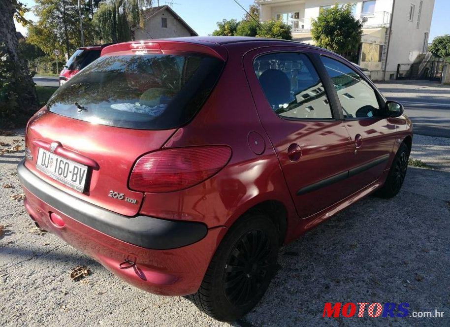2003' Peugeot 206 206 1,4 Hdi photo #2
