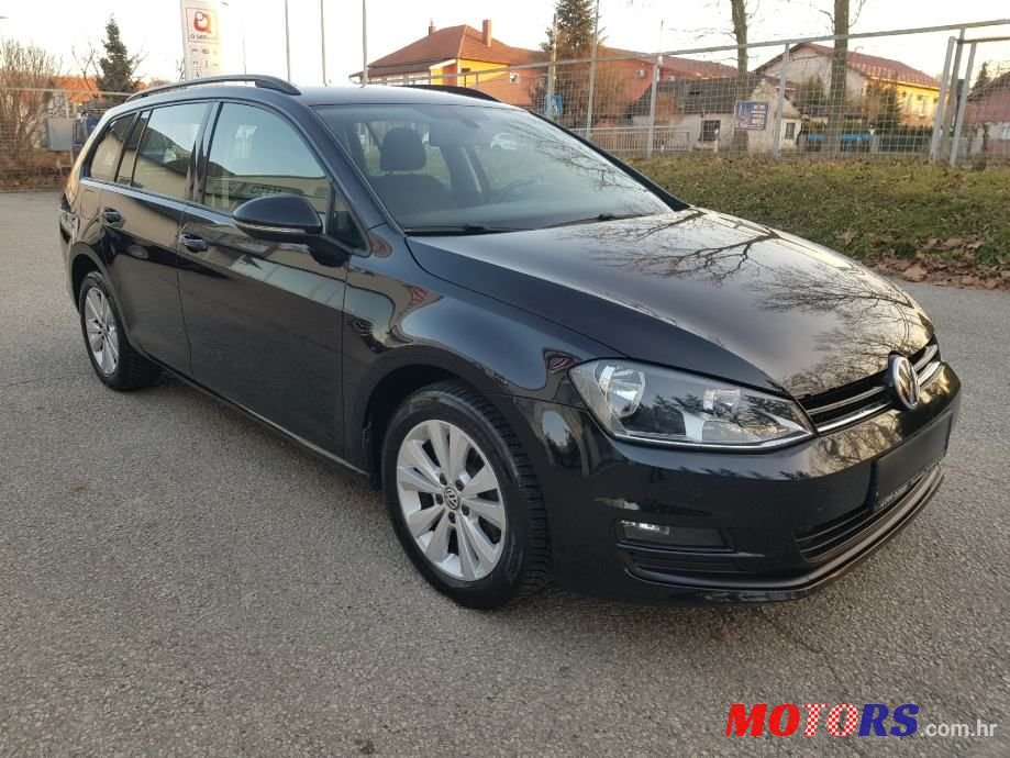 2014' Volkswagen Golf VII 1,6 Tdi Bmt photo #2