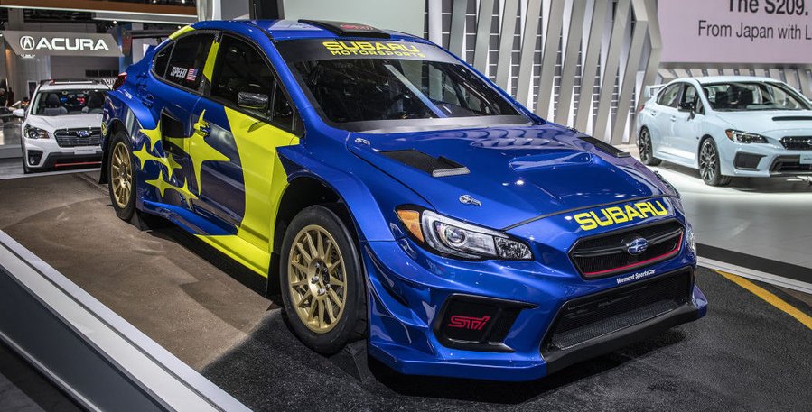 Subaru brought back its best rally racing look