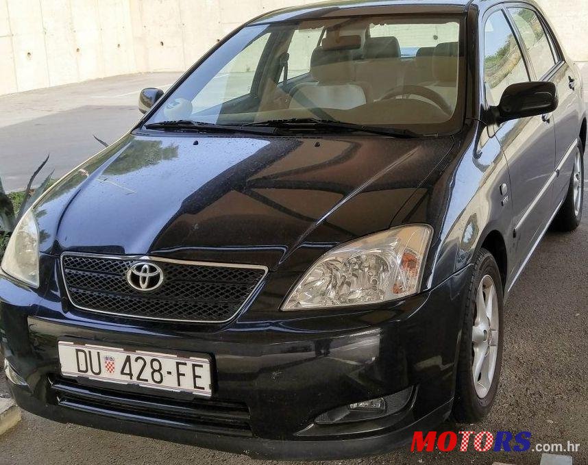 2003' Toyota Corolla 1,6Vvti photo #1
