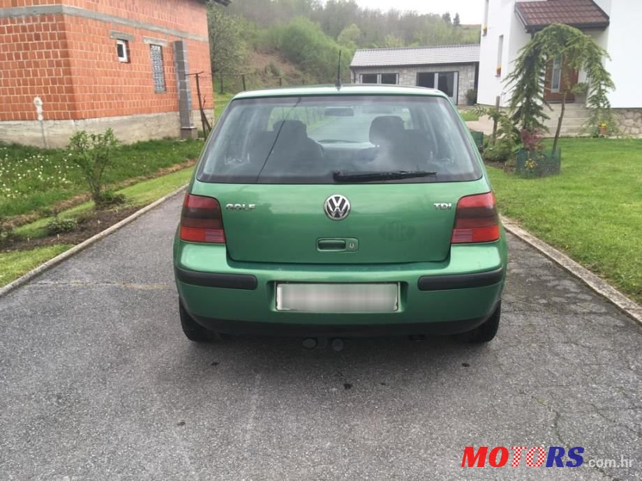 2001' Volkswagen Golf 4 1,9 Tdi photo #4