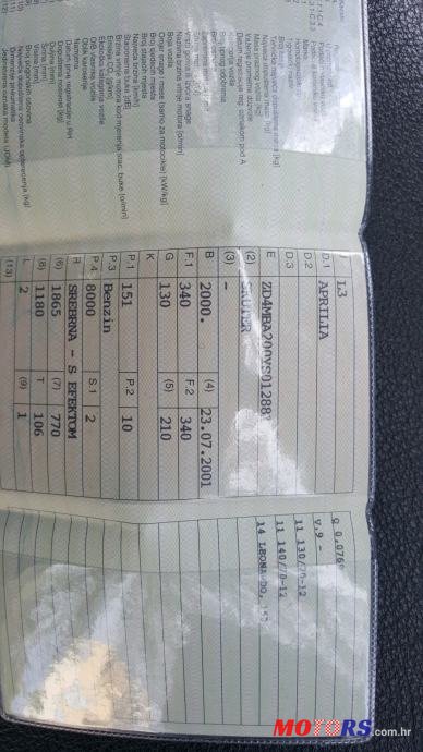 2000' Aprilia photo #6