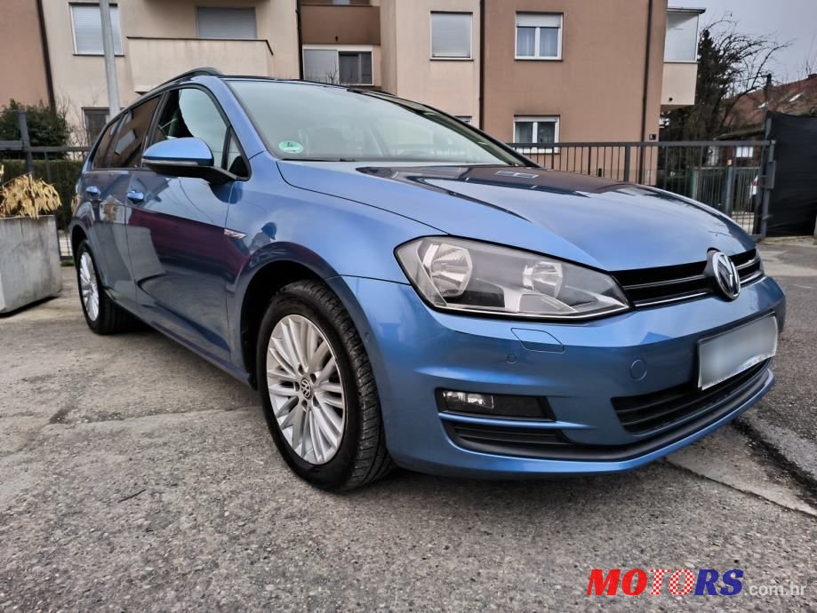 2014' Volkswagen Golf 7 Variant photo #3