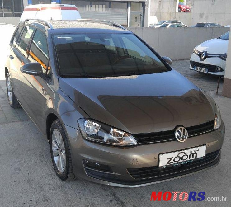 2014' Volkswagen Golf VII Variant photo #1