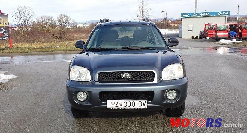 2004' Hyundai Santa Fe 2,0 Crdi Gls photo #1