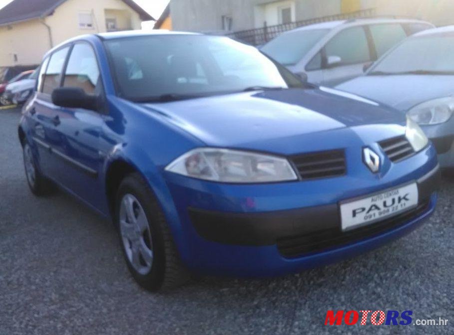 2003' Renault Megane 1,5 Dci photo #1