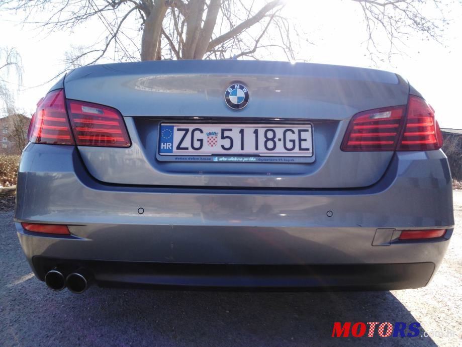 2014' BMW Serija 5 518D photo #6