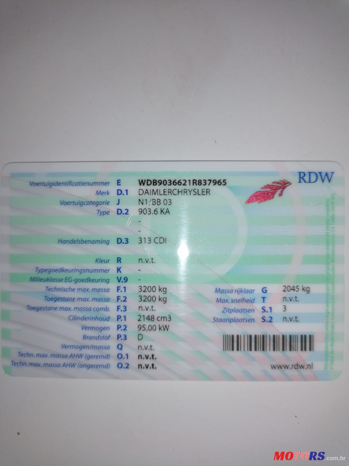 2005' Mercedes-Benz Sprinter 313 cdi photo #6